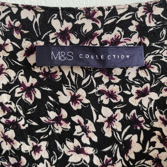 Marks & Spencer Floral Midi Tea Dress - Picture 9 of 16